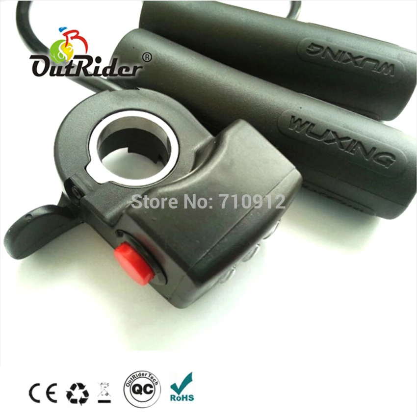 2019 Hot! Electric Bicycle 36V Thumb throttle with LED battery indicator 1800mm length OR07A1