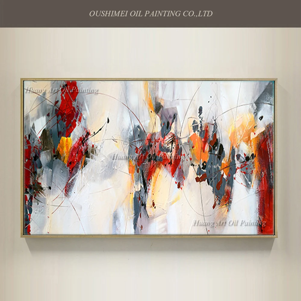 

New Style Oil Painting On Canvas For Room Decor Modern Big Size 100% Handmade Abstract Picture Hand Painted Custom-made Painting