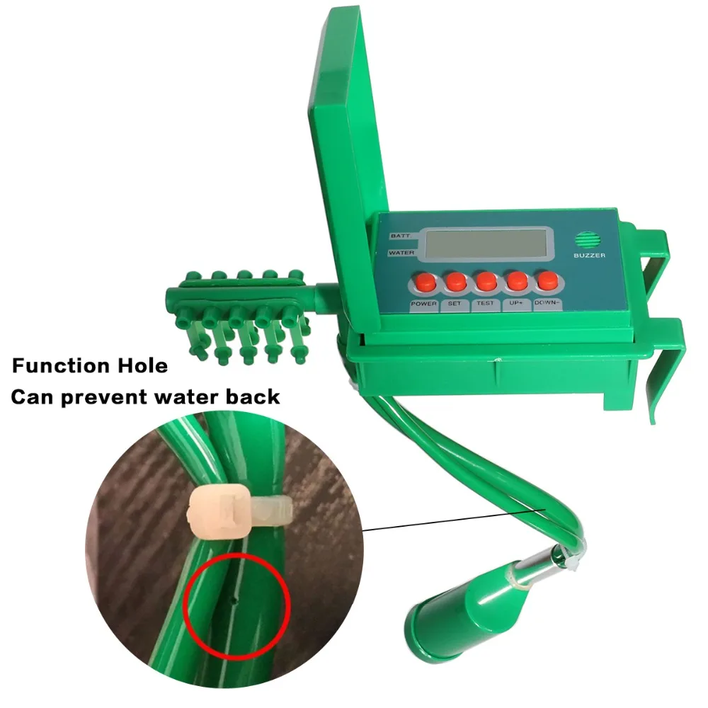 Micro irrigação doméstica automática por gotejamento sistema de rega, aspersor com controlador inteligente para jardim, uso interno bonsai, #22018