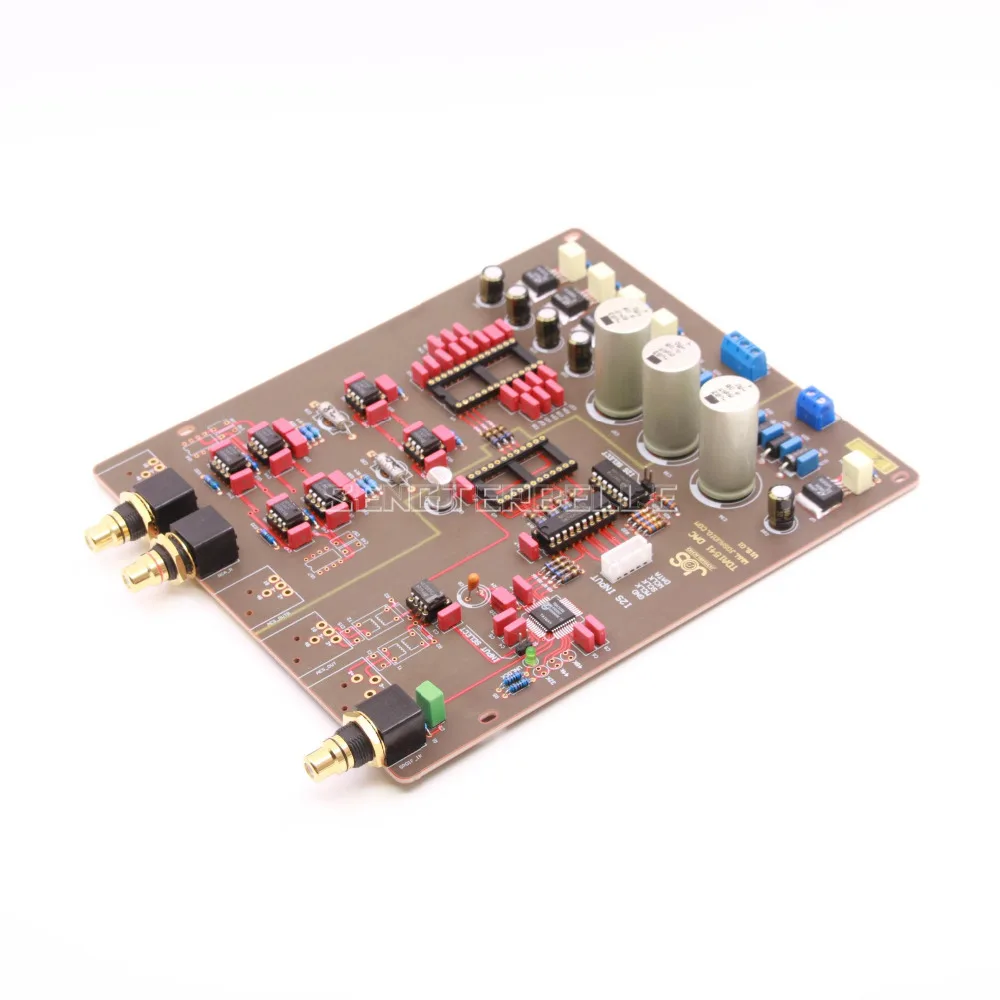 Semi-finished TDA1541 DAC Board Digital to Analog Converter Inspired by P hilips