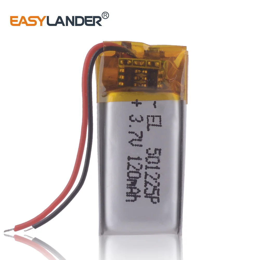 120MAh Pin Lithium Cho Mp3 501225 Nhỏ Pin Cho Tai Nghe Jibiel Tai Nghe Xiaomi Mi Thể Thao