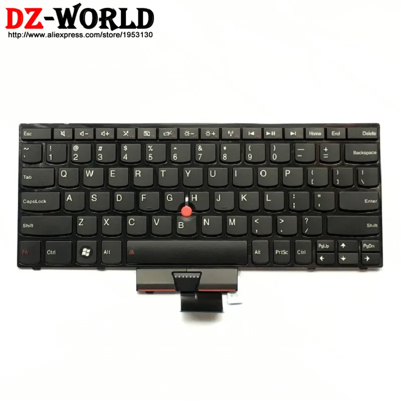 New Original US English Keyboard for Lenovo Thinkpad E120 E125 E130 E135 E220S Teclado 04W0944 04W0908 0A62147