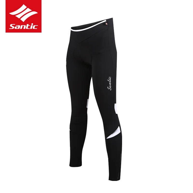 

Santic Women Cycling Pants Winter Fleece Thermal Windproof Trousers Mountain Road Bike Bicycle Pants Cycling Clothing Ciclismo