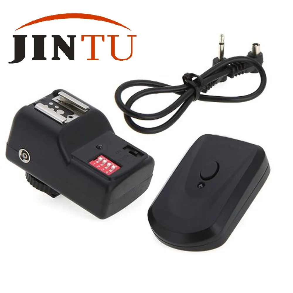 JINTU PT-16 Universal Hot Shoe 16 Channel Wireless Radio Flash Trigger Receiver for Canon NIKON Olympus DSLR Camera