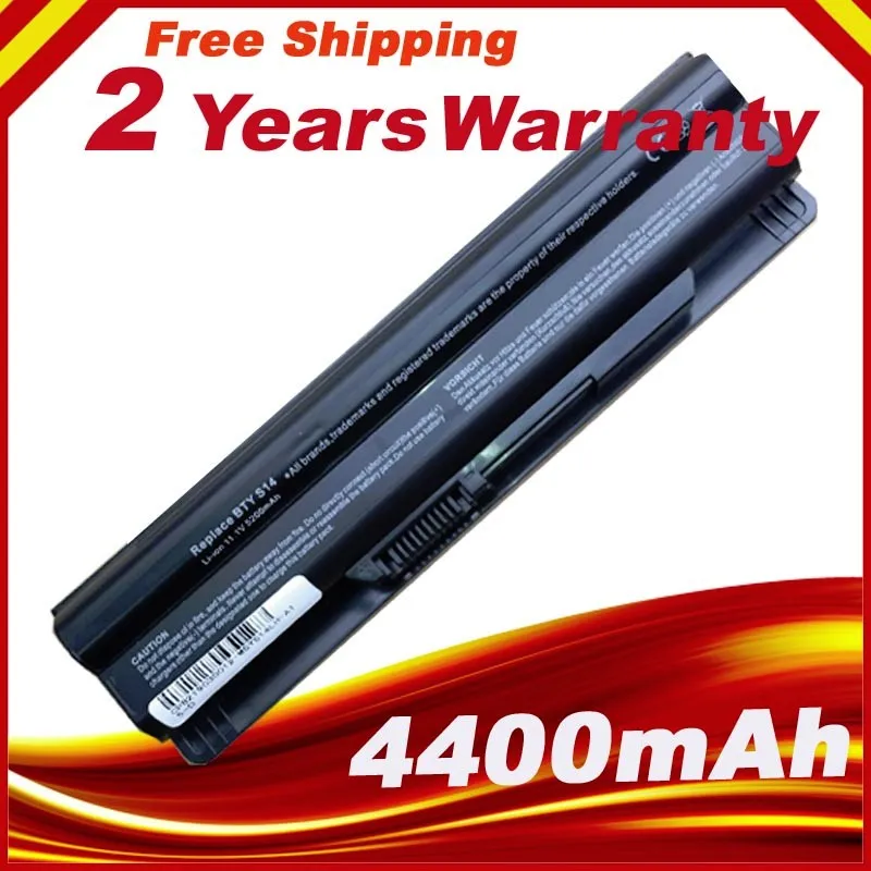 

BTY-S14 laptop battery for MSI 40029150 40029231 40029683 BP-16G1-32/2200P MS-16G1 GE620DX MS-1482 MS-16G1 MS-16G4 Series