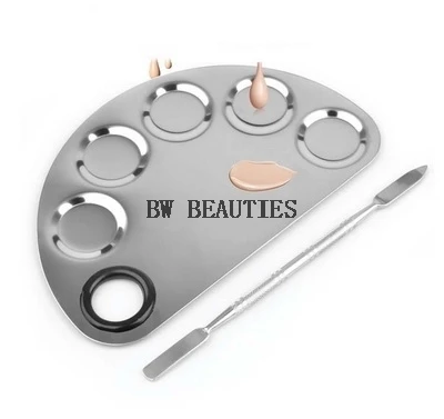 200Set/Lot Hight Quality Stainless Steel Cosmetic Face Makeup Palette Spatula Foundation Mixing Make Up Tool