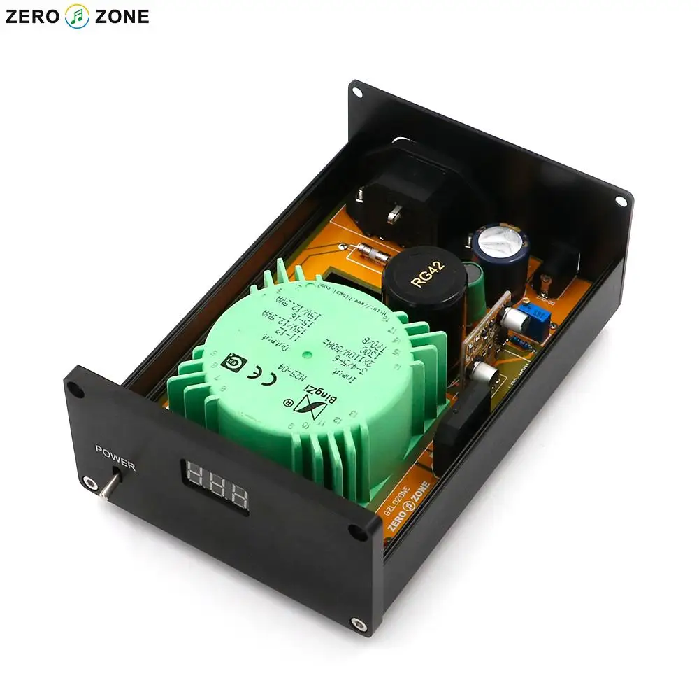 GZLOZONE – alimentation linéaire 25W, HIFI LPS PSU + écran d'affichage, nouvelle Version