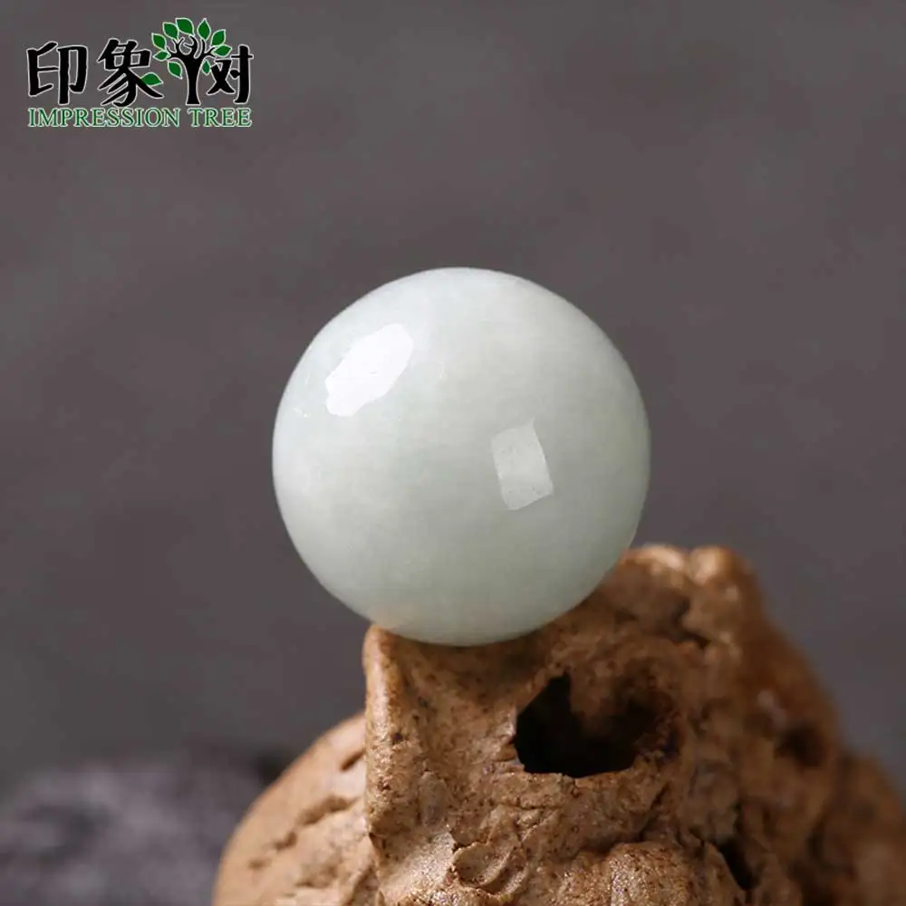 Natural Jadeite Smooth Round Beads Pick Size 6/8/10/13/18mm Gem Jad e Round Beads Handmade Necklace For DIY Jewelry Making 18013