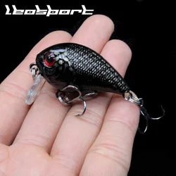 Lifelike VIB Flutuante Isca De Pesca, Peixe Wobbler Tackle, Crankbait Artificial, Isca Dura, Japão, 4cm, 8g, Brand