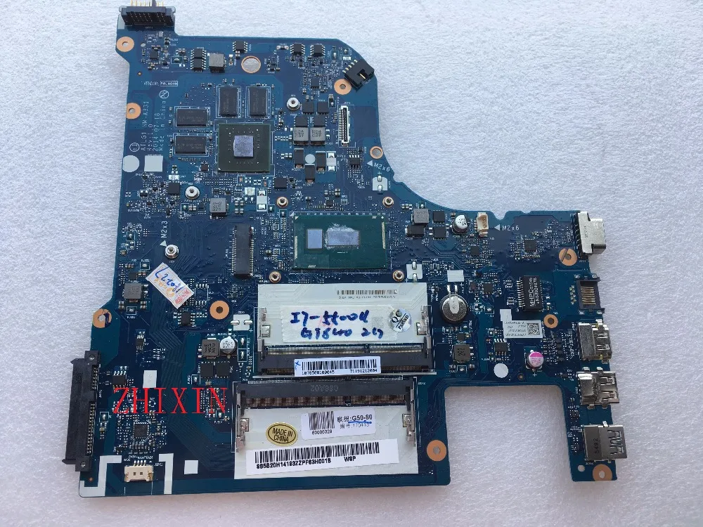 yourui for AILG1 NM-A331 FOR Lenovo G70-80 Laptop Motherboard with SR23W I7-5500U DDR3 mainboard 100% Fully Tested&Free shipping