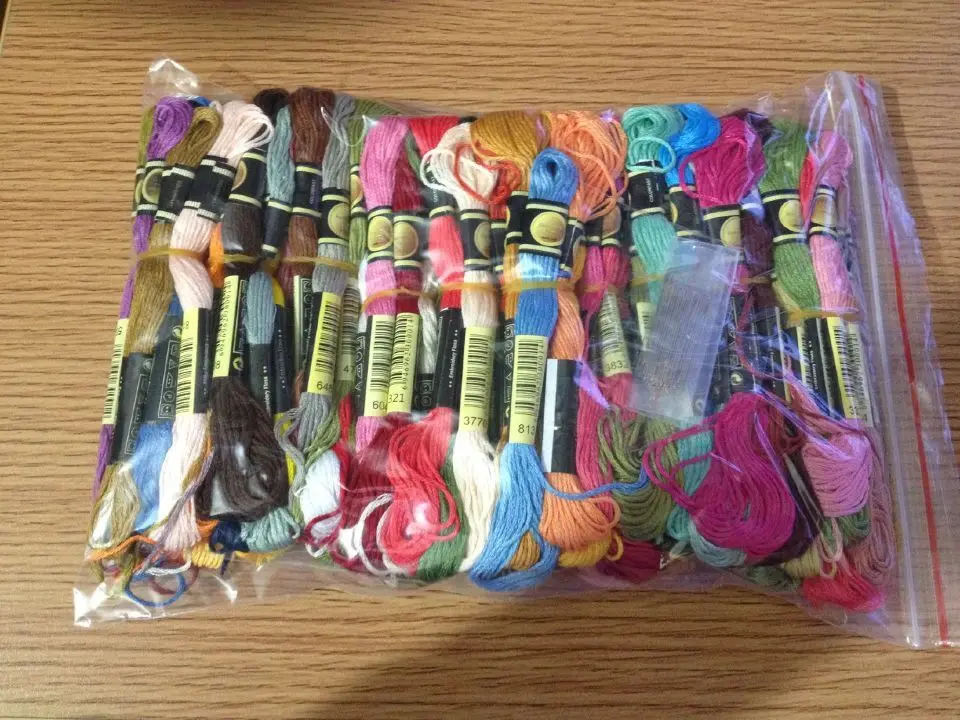 Cross Stitch Embroidery Thread Floss, Similar to DMC, Color Cross Stitch, 8TH CXC, 1000 PCs/Lot, 440 PCs/Lot