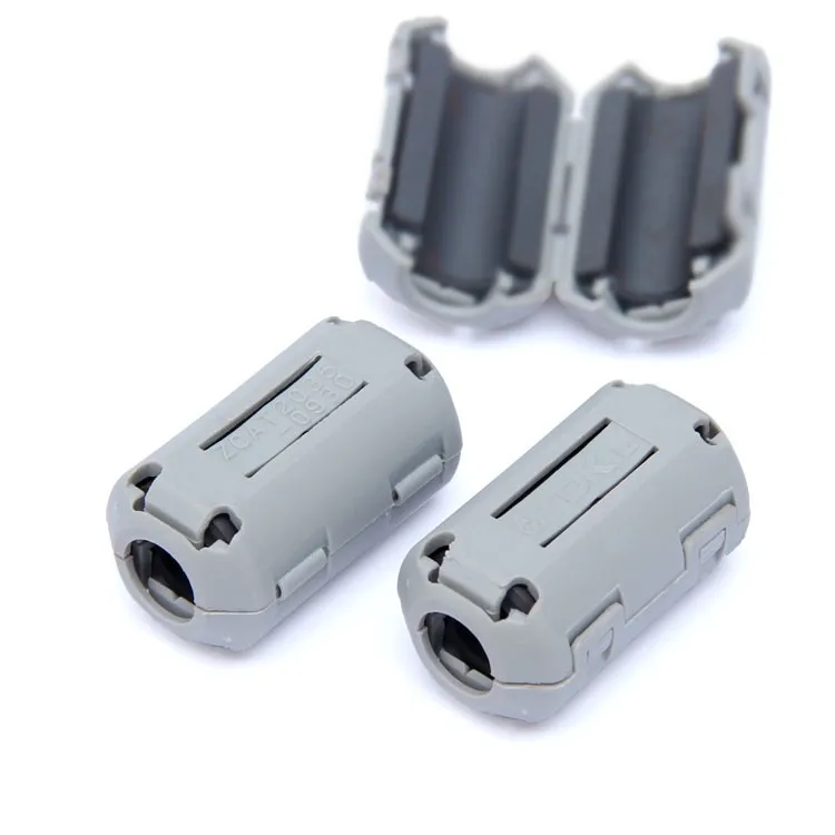 4PcsTDKแม่เหล็กแหวนกรองรูรับแสงวงกลมFieldรอบแม่เหล็กไฟฟ้าป้องกันการรบกวนได้อย่างมีประสิทธิภาพกรองCurrent