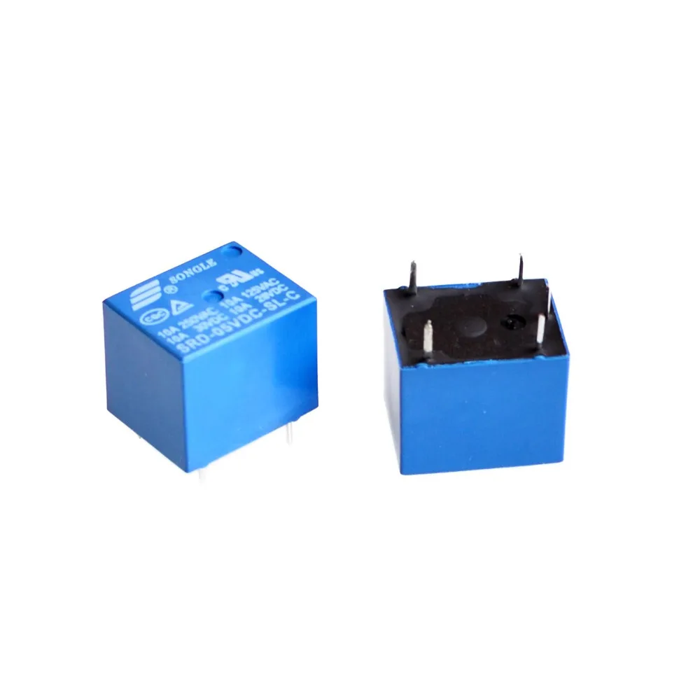 5V DC SONGLE Power Relay SRD-05VDC-SL-C PCB Type