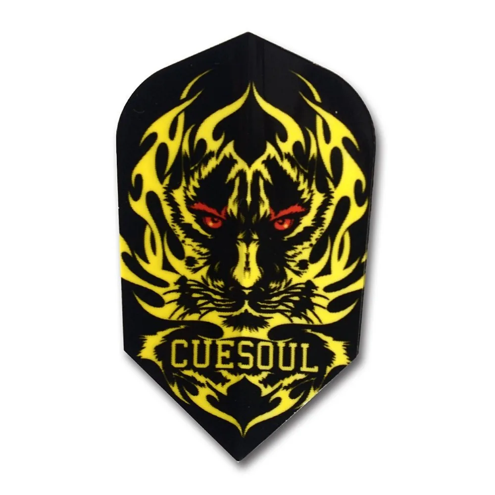 CUESOUL 30 Pieces Skull Dart Flights For Soft / Steel Tip Darts