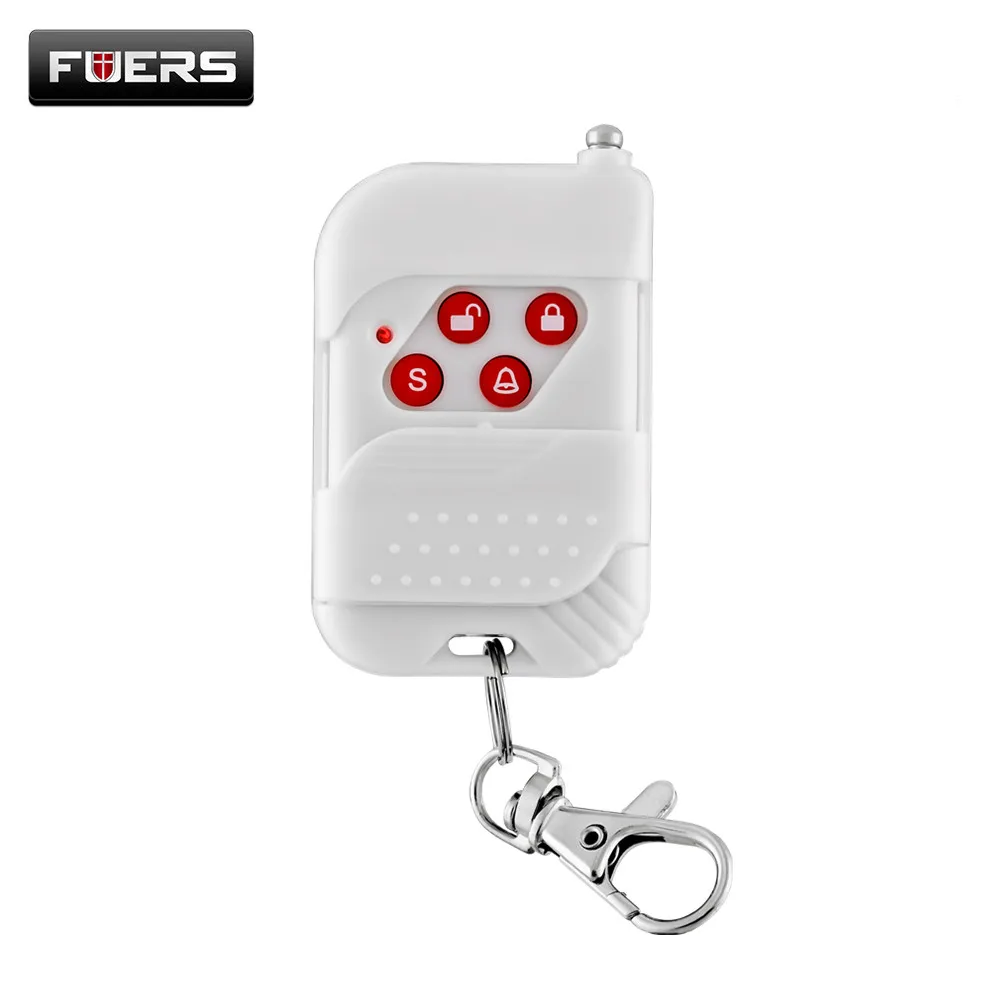 Fuers Wireless Remote Control 433mhz 12V Keychain Key Telecontrol For PSTN GSM Home Burglar Security Burglar Alarm System