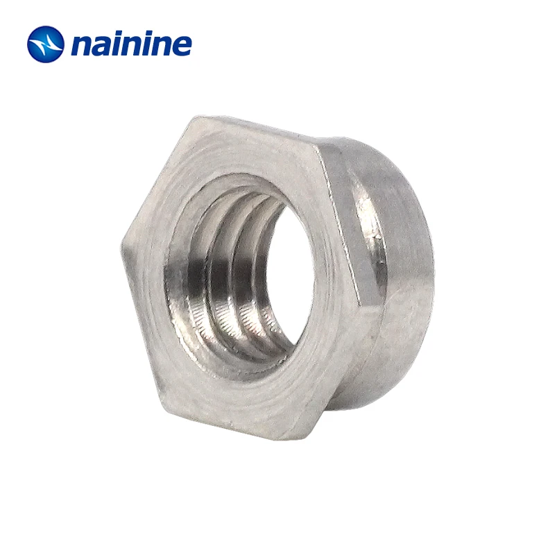 10Pcs Self Clinching Flush Nut 304 Stainless Steel Pem Unified Self-clinching Insert Nuts M2-M5