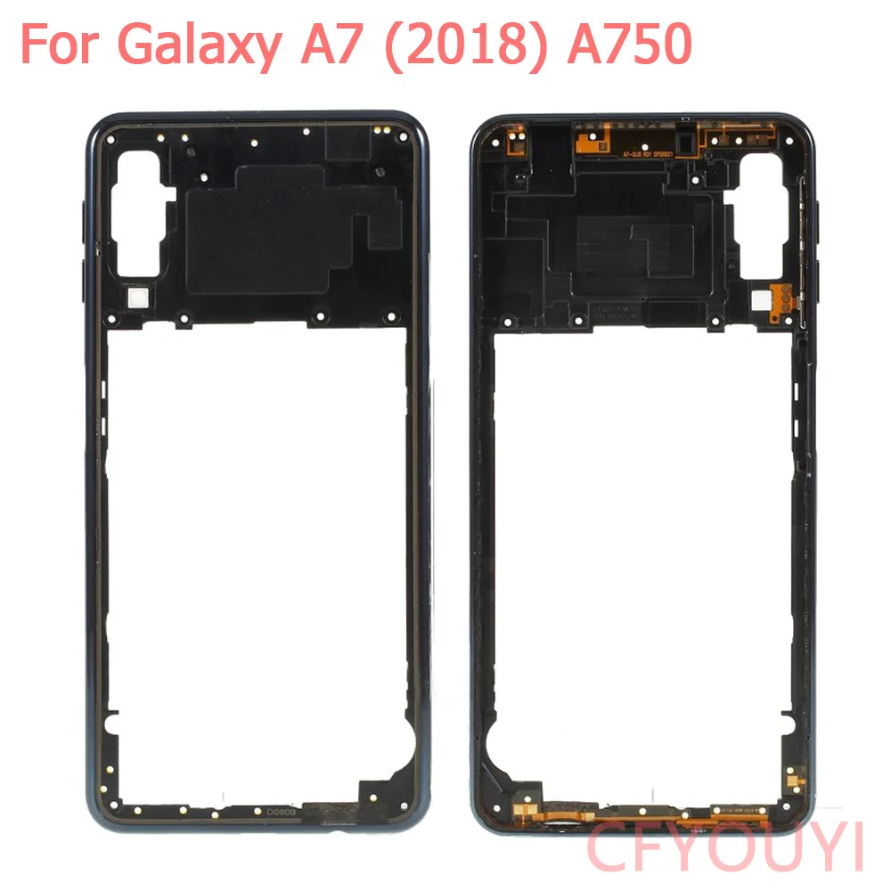 OEM Middle Plate Frame Housing Replace Part For Samsung Galaxy A7 2018 A750