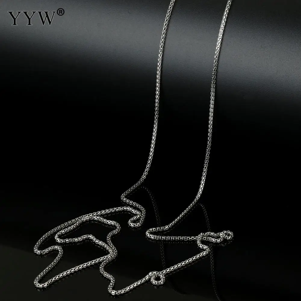 10m/Spool Jewelry Making Chain Stainless Steel Women Men Necklace Bracelet Fashion Original Color Charm DIY Material 2mm