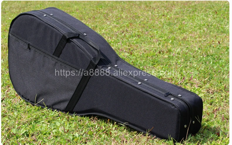 Freeshpping Light body foam Guitar Hard case for 39 inch guitar/40