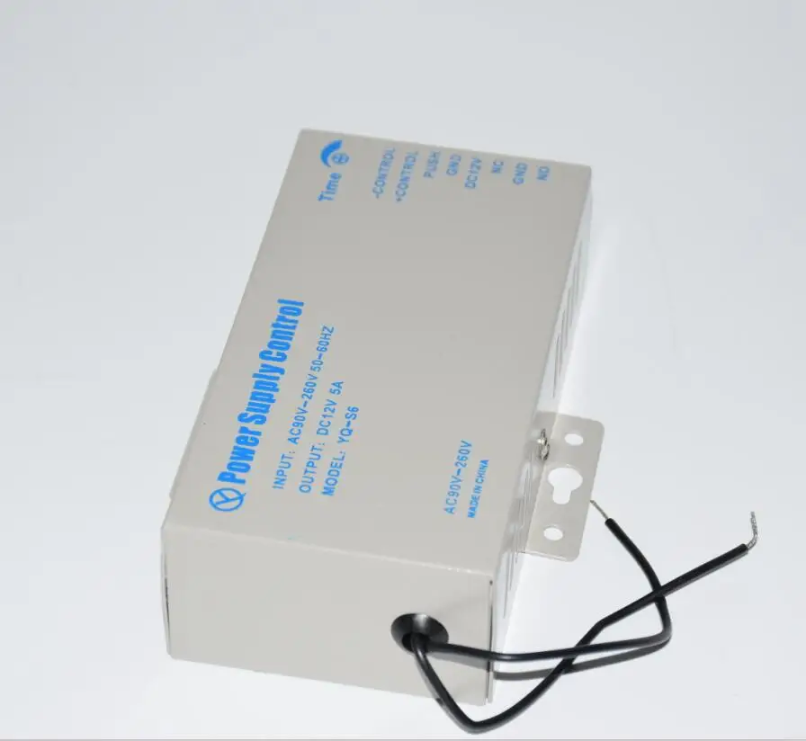 AC110-220V to 12V/5A Power Supply transformer adapter for Gate Door lock Entry For Access Control System