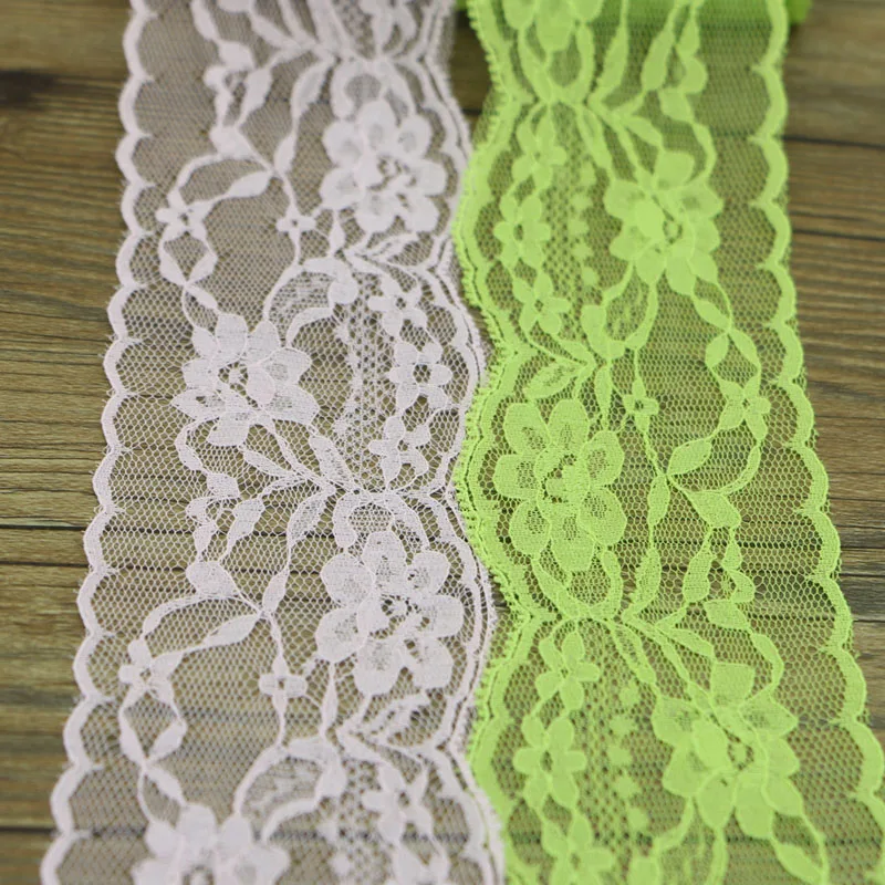 10yards Lace Fabric Trimming Width 65mm Lace Ribbon Embroidered Net Lace Trim For Sewing DIY Color Choice