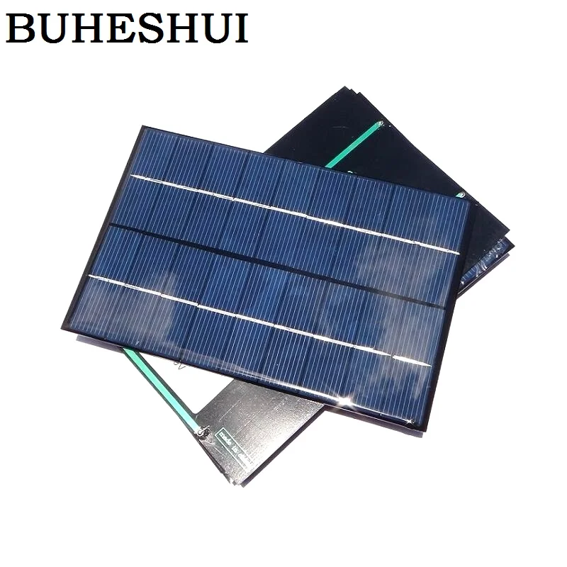 

BUHESHUI Wholesale 9V 4.2W Poly Solar Panel Solar Cell Solar Module Solar Power 6V Battery Charger 200*130MM 10pcs FreeShipping