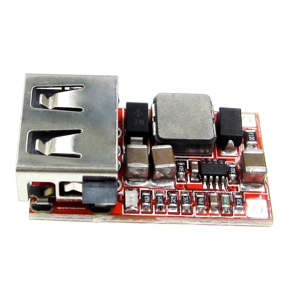 DC 6-24V 12V/24v to 5V USB Output Charger Step Down Power Module Mini DC-DC Step Up Boost Module Power Adjustable Buck Converter