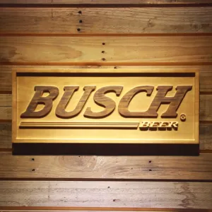 Деревянные 3D знаки Busch Beer
