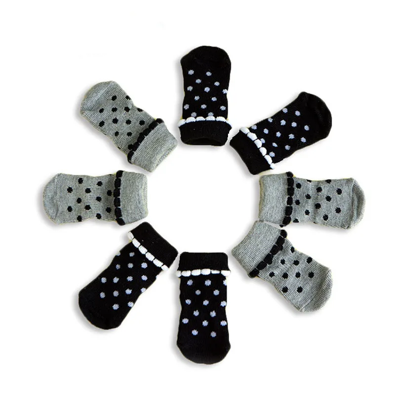 Dog Shose Autumn Winter Outdoor Waterproof Pot Patten Dog Socks Anti Slip Dog Boots for Dogs