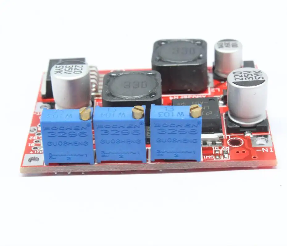 1PCS Solar Energy Automatic Buck Step Down Booster Step-up Current Voltage Power Supply Module LM2596 LM2577