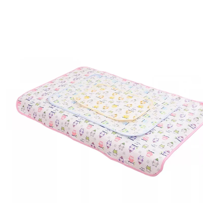 Baby Waterproof Diaper Travel Changing Urine Tat Baby Nappy Changing Pad Bed Sheet Cover Portable Changer Mattress Protector Pad