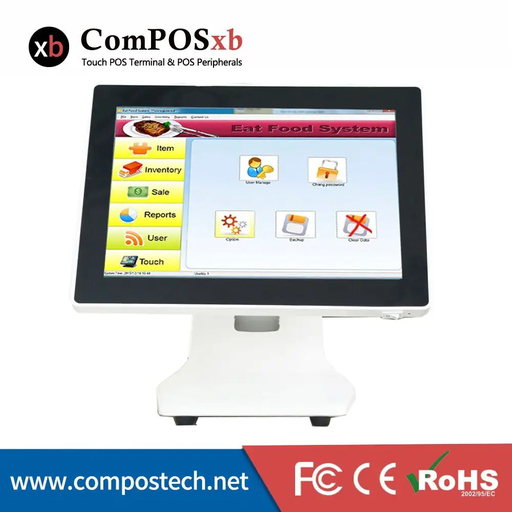 

15 inch i5 POS machine touch pos all in one pc for shopping and restaurants retail POS1518