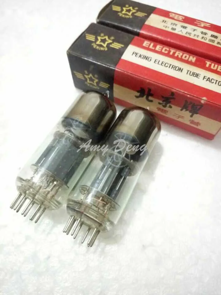 The original box is highly reliable, Beijing 6N6 electron tube, Q class E182CC/12BH7/7119/5687 electron tube