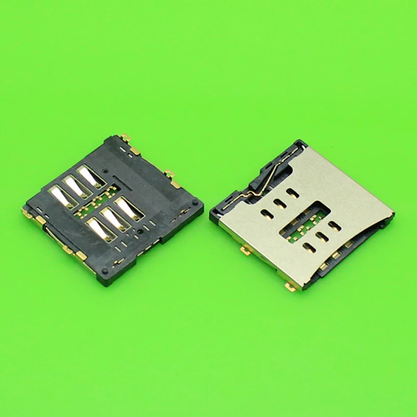 ChengHaoRan 1 Piece For iphone 4 sim card reader holder tray slot socket replacement module. 1pcs/lot.KA-176