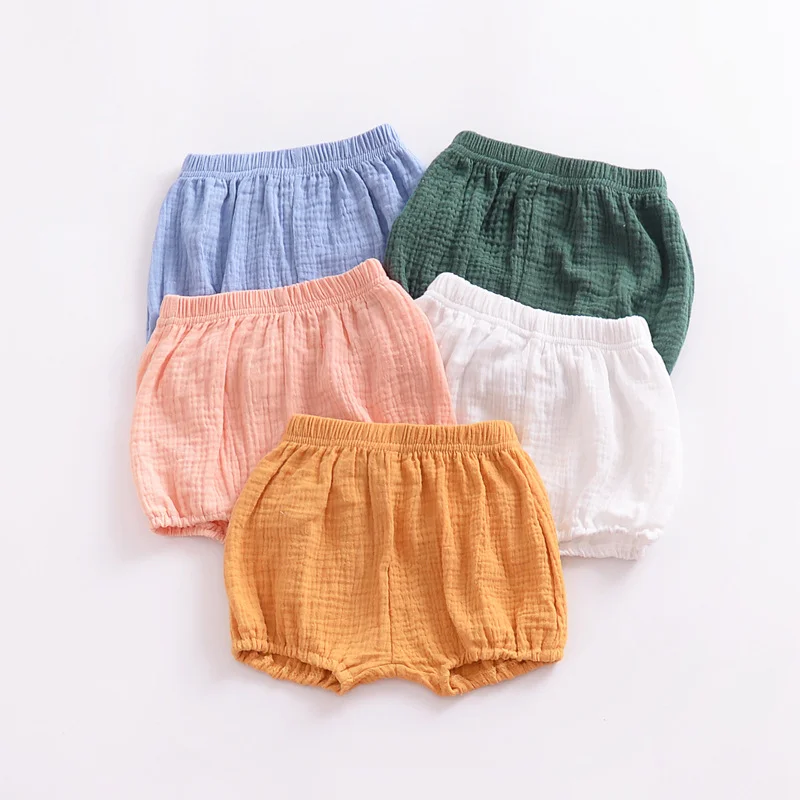 New Summer Cute Baby Girls Infant Shorts Pants Kids Girl Bottoms Cotton Diaper Cover Panties Hot Pants PP Short Fille Bloomers