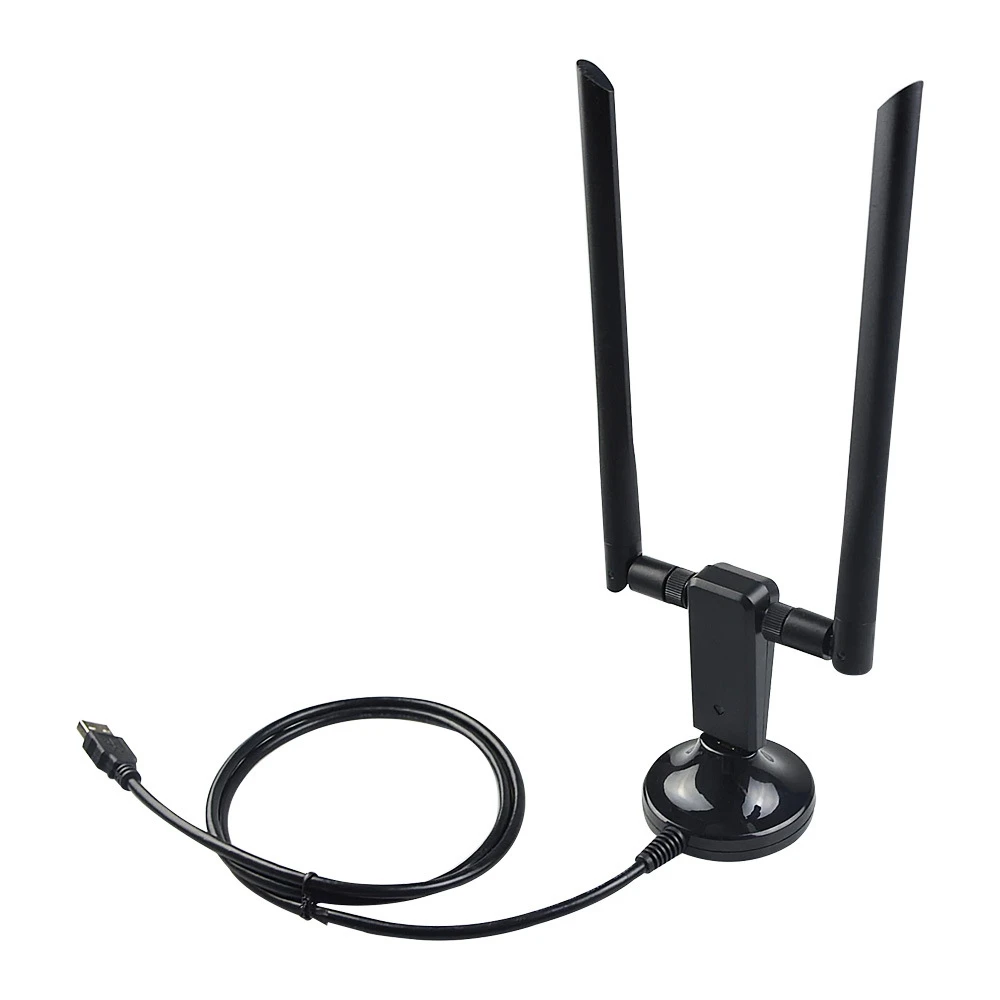 10 pz/lotto 1200 Mbps 5/2. 4 Ghz Dual Band USB 3.0 Wifi Dongle Scheda 802.11ac/b/g/n Wireless Adattatore Antenna