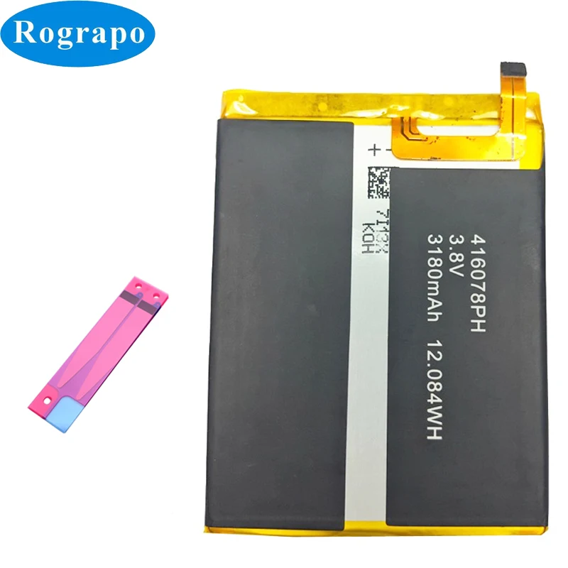 100% original 3180mAh 416078PH batería de repuesto para Blackview S8 5,7 pulgadas teléfono móvil