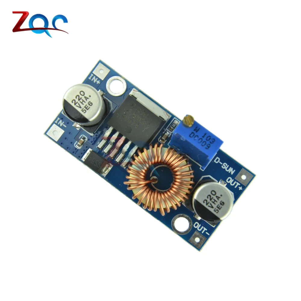 5A Max DC-DC XL4005 Step Down Buck Adjustable Power Supply Converter Module LED Lithium Charger board