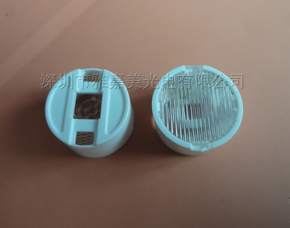 5050 LED Lens Diameter 15.3mm 10*65 degrees streak XML2 T5/T6/U2 Lens (with holder) CREE Lens