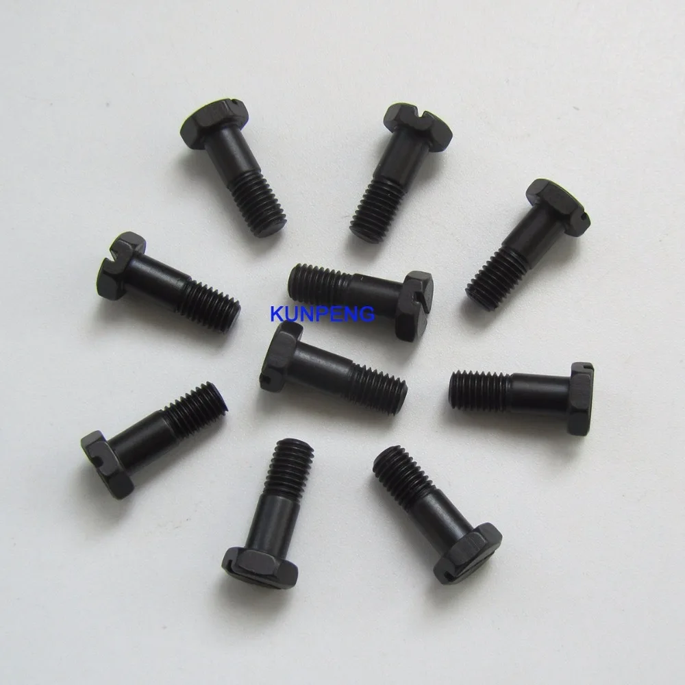 10pcs #SS-9111610-SP SCREW 11/64-40 L=16 fit for JUKI MO-2504 MO-2514 MO-2516