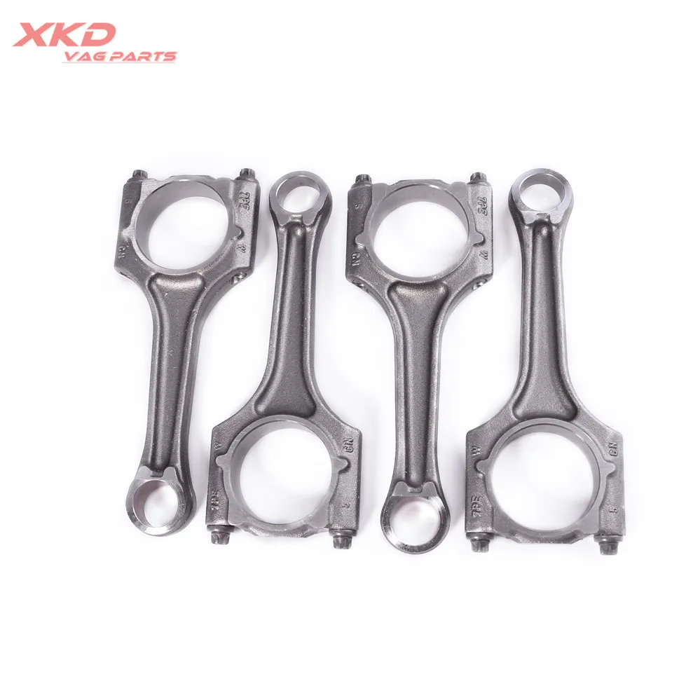 4pcs Con rod Connecting Rod 23mm Piston Pin For VW Passat Golf CC Passat CC AUDI A4 TT 1.8T 06J 198 401H