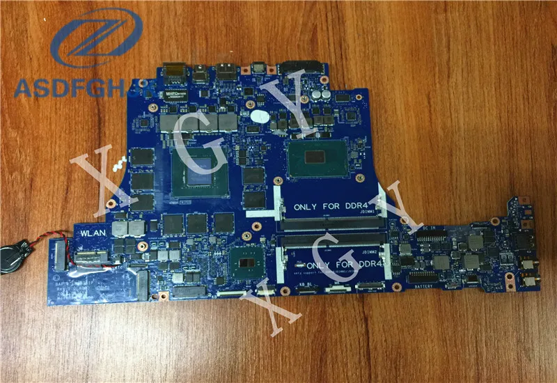 

Original LA-D751P FOR DELL for Alienware 15 R3 17 R4 Laptop motherboard SR2FQ i7-6700HQ N17E-G2-A1 100% Test ok