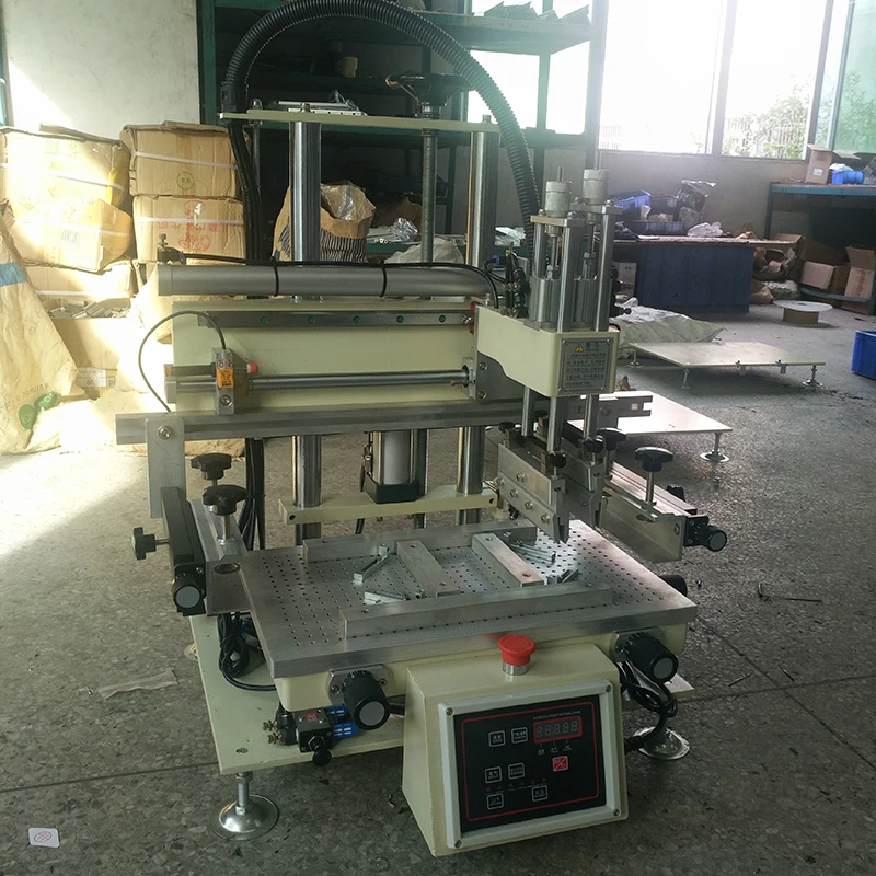 small automatic pcb printing machine table solder paste silkscreen printing equipment