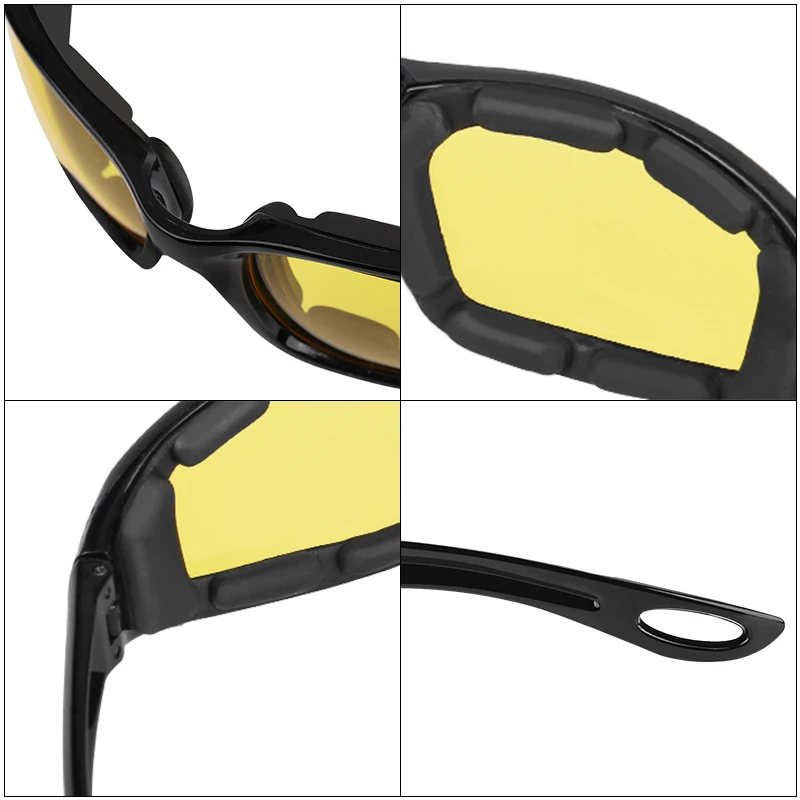 Cycling Motorcycle Glasses Sunglasses Riding Sports Outdoor Eye Protection Windproof Riding Goggles UV Protective