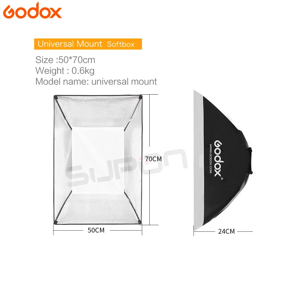 NEWEST 120DI 360Ws GODOX 3*120Ws Pro Photography Studio Strobe Flash Light 360W Kit