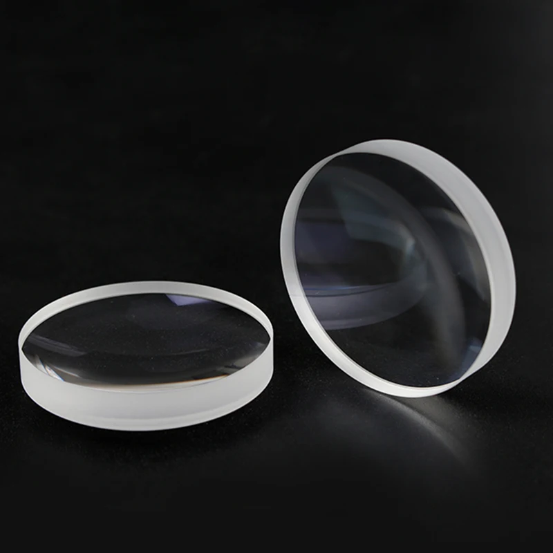 Weimeng 10pcs  Focus lens Quartz Focusing Mirror Dia:50mm  FL=120 glass for laser cutting machine optical instrument