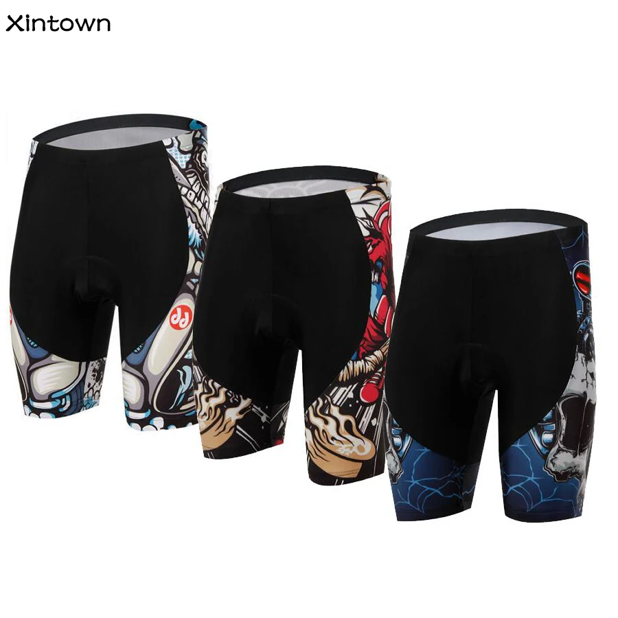 Xintown Cycling Short Tights Bike / Cycle Padded Shorts For Men Size S-4XL