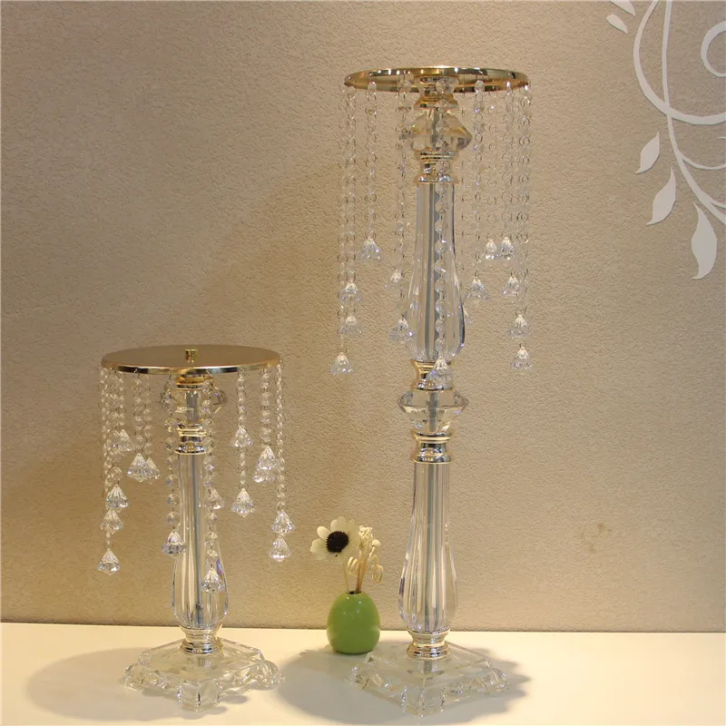 

Free shipping Acrylic Crystal Wedding Centerpiece / Table Centerpiece 73 cm Tall * 20cm Diameter Wedding Decor road leads