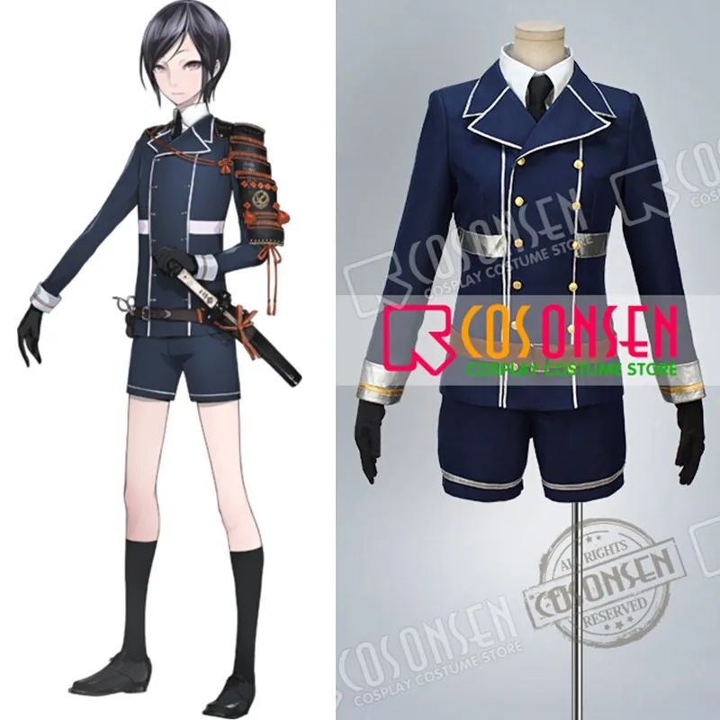 

COSPLAYONSEN Touken Ranbu Yagen Toushirou Cosplay Costume All Size Custom Made