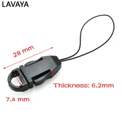 1pcs Webbing Size 8mm Detachable Buckle For Lanyard Worker Tag ID Card Holder Lanyard Accessories Mobile phone buckle